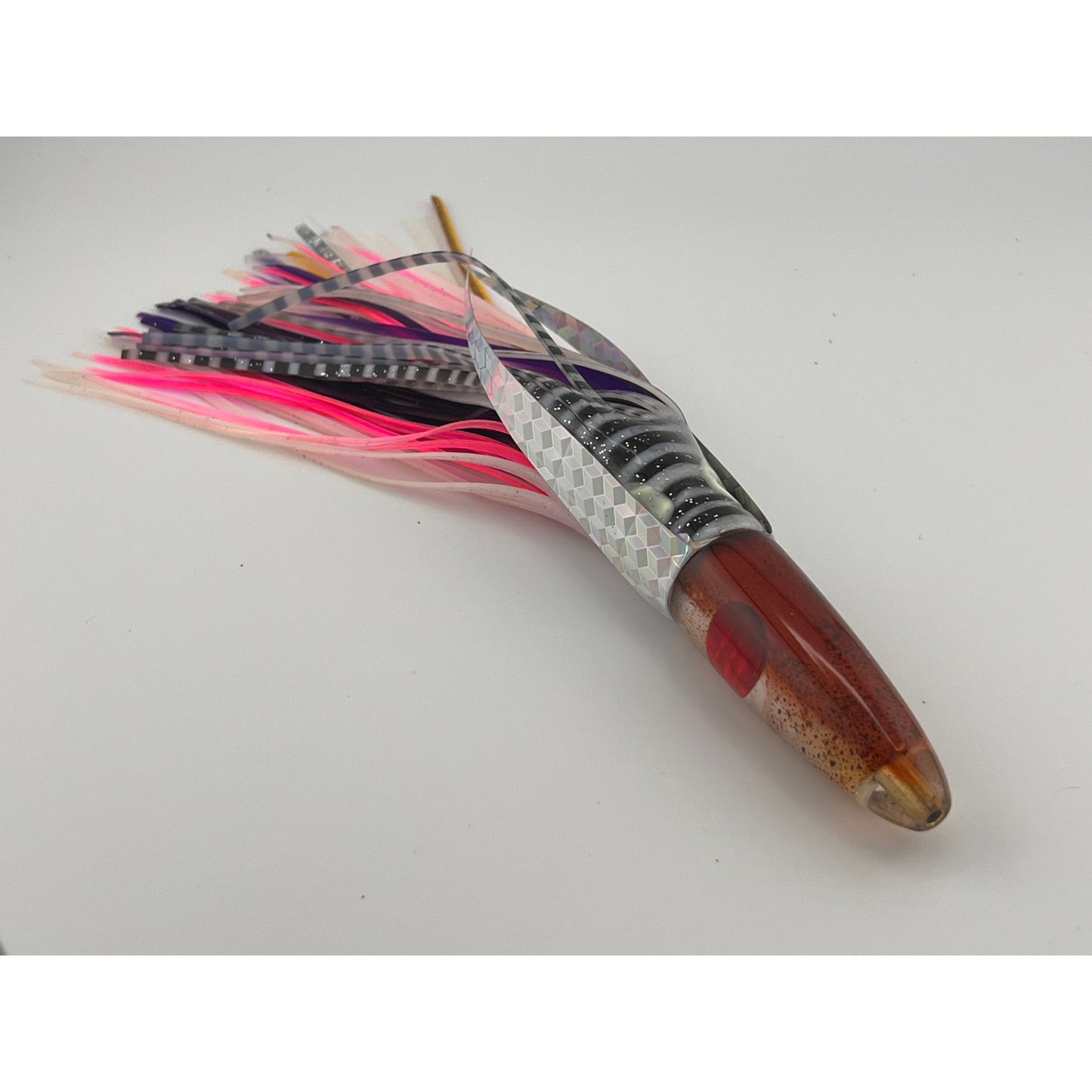 7" Squid Lure-Bullet w/red eye