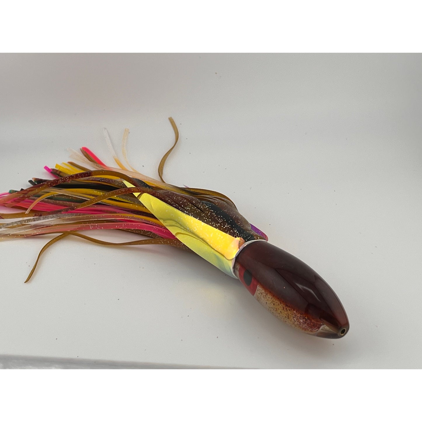 9" Squid Lure-Bullet w/black & red eye