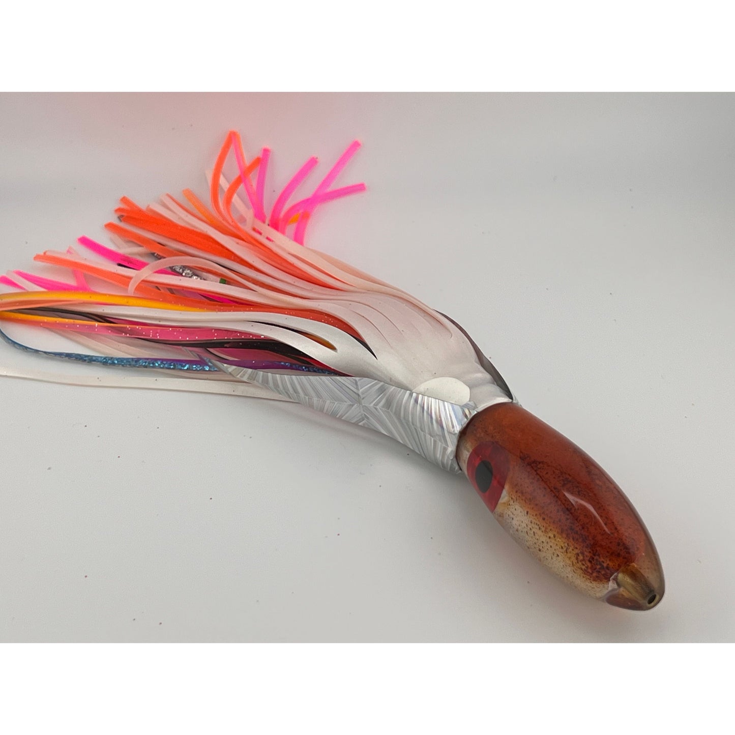 9" Squid Lure-Bullet w/black & red eye