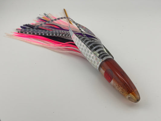 7" Squid Lure-Bullet w/red eye